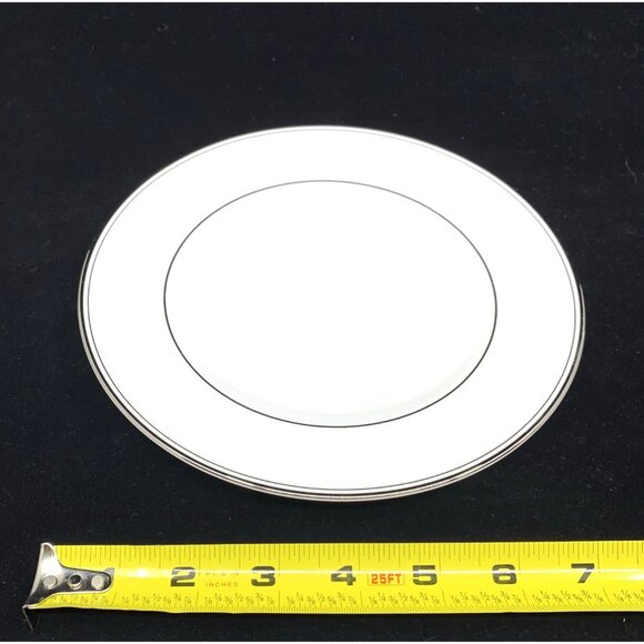 4 Waterford Kilbarry Platinum Salad Dessert Plates 8 1/8 Fine Bone China 2102488 - Picture 10 of 10